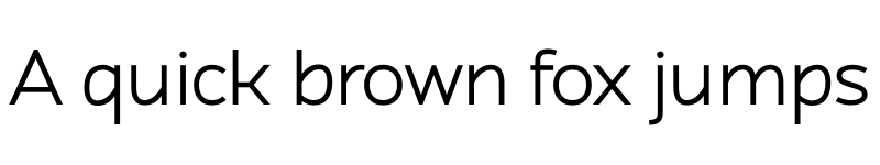 Preview of Atozimple Regular font