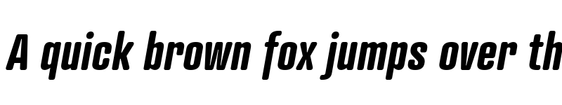 Preview of Atrament Bold Italic font