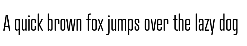 Preview of Atrament Light font