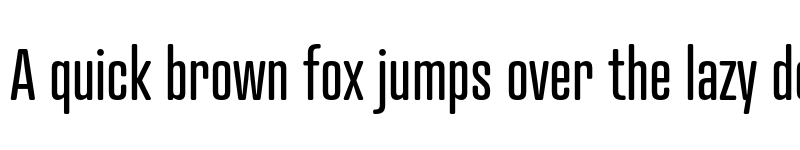 Preview of Atrament Regular font