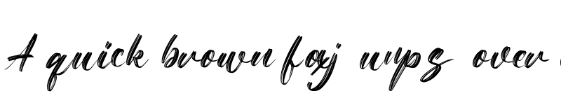 Preview of Attacks Regular font