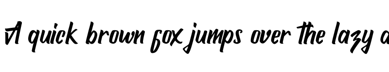 Preview of Attemptyon Regular font