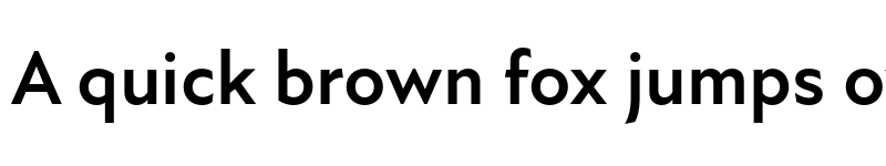 Preview of Atten New Bold font