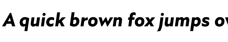 Preview of Atten New ExtraBold Italic font