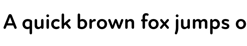 Preview of Atten Round New Bold font