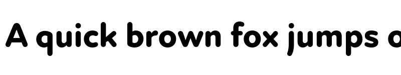 Preview of Atten Round New ExtraBold font