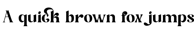 Preview of Attena Regular font