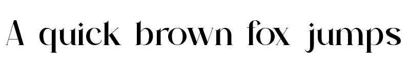 Preview of Attera Regular font