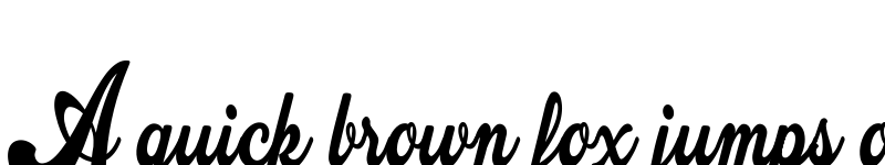 Preview of Attraction Personal Use Regular font