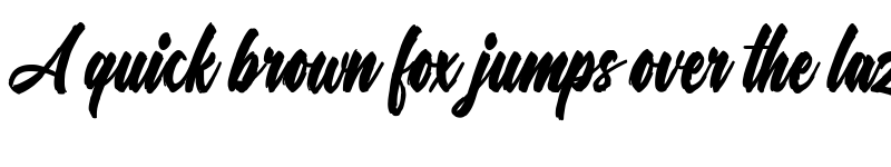 Preview of Attractive Blockhead Regular font