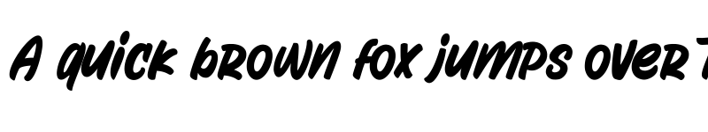 Preview of Attractype Reborn Regular font