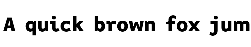 Preview of Attribute Text Black font