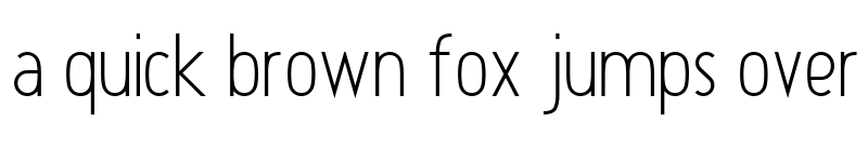 Preview of Atype 1 Regular font