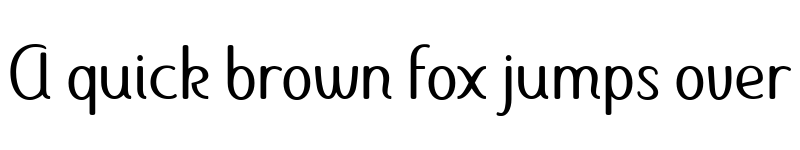 Preview of Aubade Expanded font