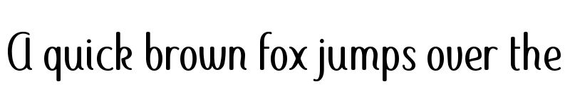 Preview of Aubade Regular font