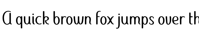 Preview of Aubade SemiExpanded font