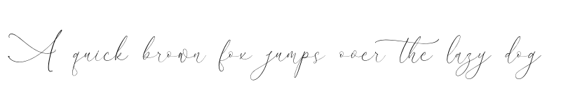Preview of August Sterling Regular font