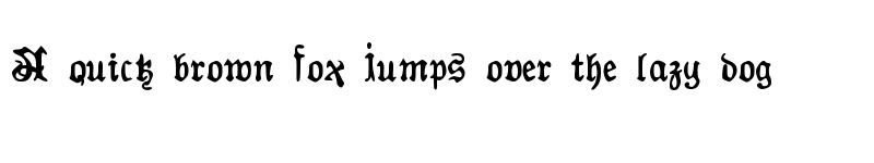 Preview of AuldMagick Bold Regular font