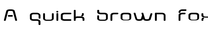 Preview of Aunchanted Expanded Bold Regular font