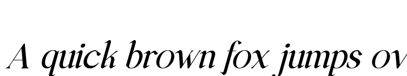 Preview of Aurallia Italic Regular font