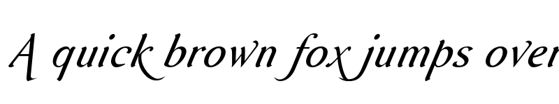 Preview of Aurelis ADF Script No2 Std Cond Italic font