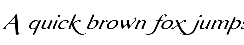 Preview of Aurelis ADF Script No2 Std Ext Italic font