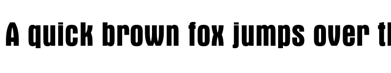 Preview of Aurora Condensed Bold font