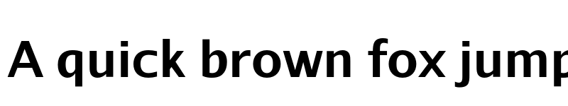 Preview of Aurulent Sans Bold font