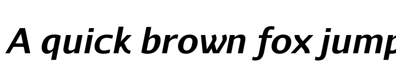 Preview of Aurulent Sans BoldItalic font