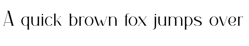 Preview of AURUM Regular font