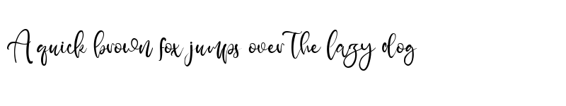 Preview of Aussie Ocean Regular font