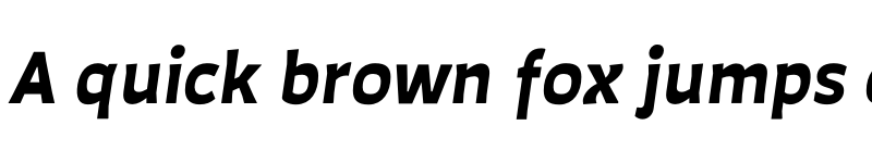 Preview of Auster Bold Italic font