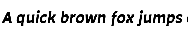 Preview of AusterRounded-BoldItalic Regular font