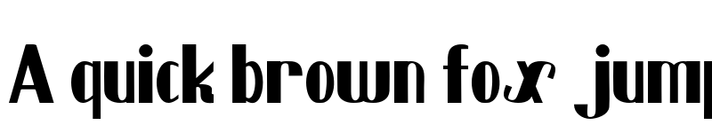 Preview of Austin Regular font