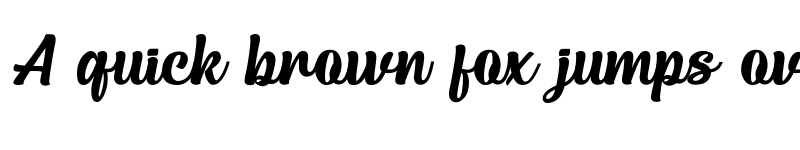 Preview of Autentica Regular font