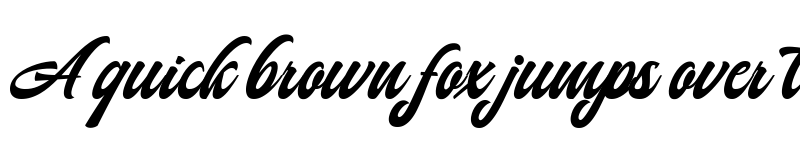 Preview of Authem Regular font