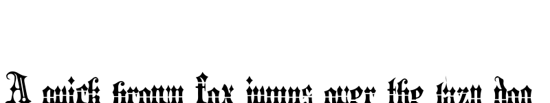 Preview of AUTHENTICA GFS_stylish font