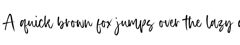 Preview of Authentica Regular font