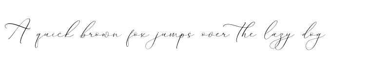 Preview of authentiue Regular font