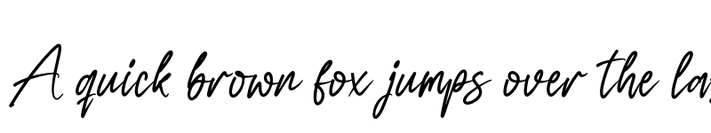 Preview of Authentty Wegnotta Regular font