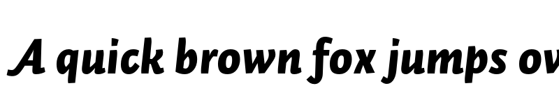 Preview of Auto Pro Black Italic 2 font