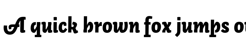 Preview of Auto Pro Black Italic 3 font