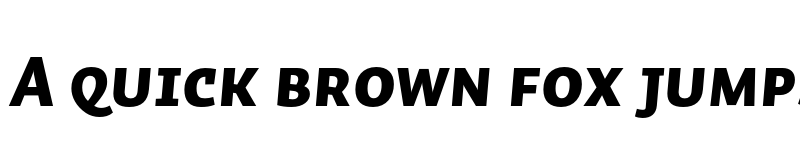 Preview of Auto Pro Black Italic Small Caps font