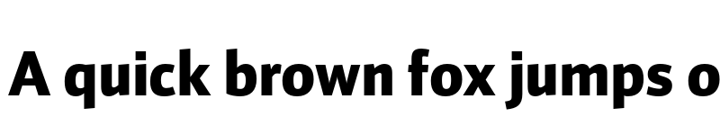 Preview of Auto Pro Black font