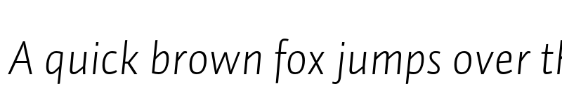 Preview of Auto Pro Light Italic 1 font