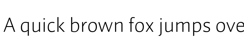 Preview of Auto Pro Light font