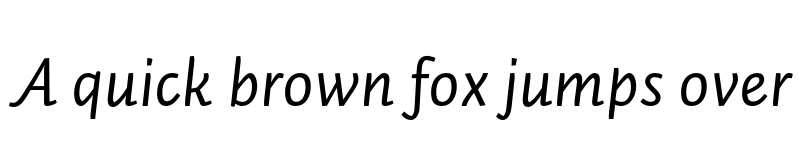 Preview of Auto Pro Regular Italic 2 font