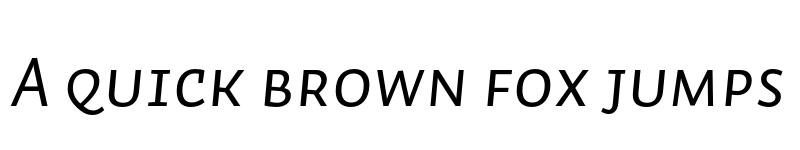 Preview of Auto Pro Regular Italic Small Caps font