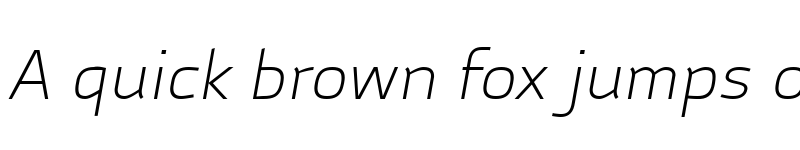 Preview of Autobahn Pro Light Italic font