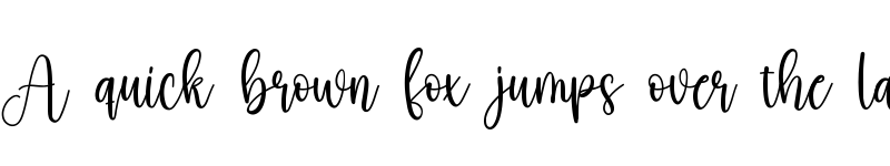 Preview of Autography Regular font